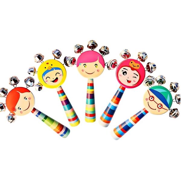 Sonajero Carita de Madera