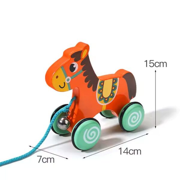 Alternative view of Juguete Caballito de arrastre