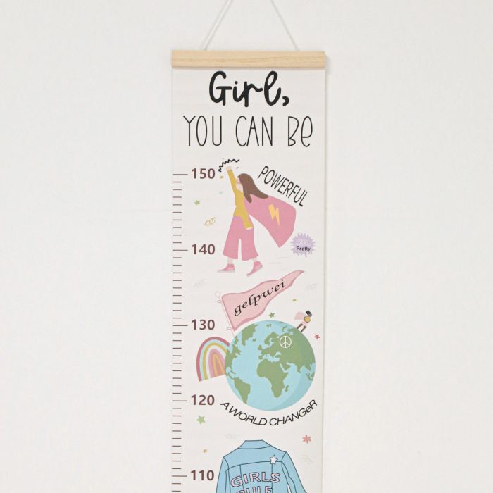 Cinta de medir decorativa - Girl