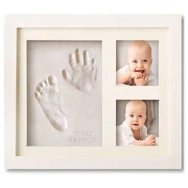 Set recuerdo Baby Footprint y fotos