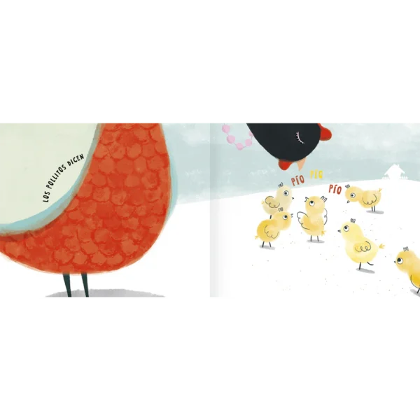 Alternative view of Libro Los pollitos dicen