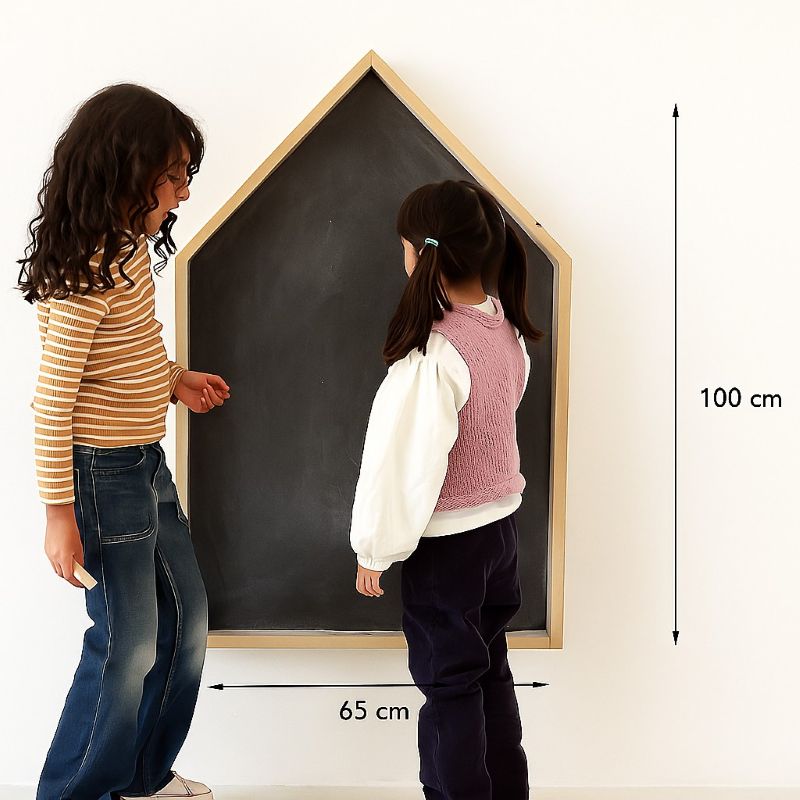 Pizarra casita talla L 100x65