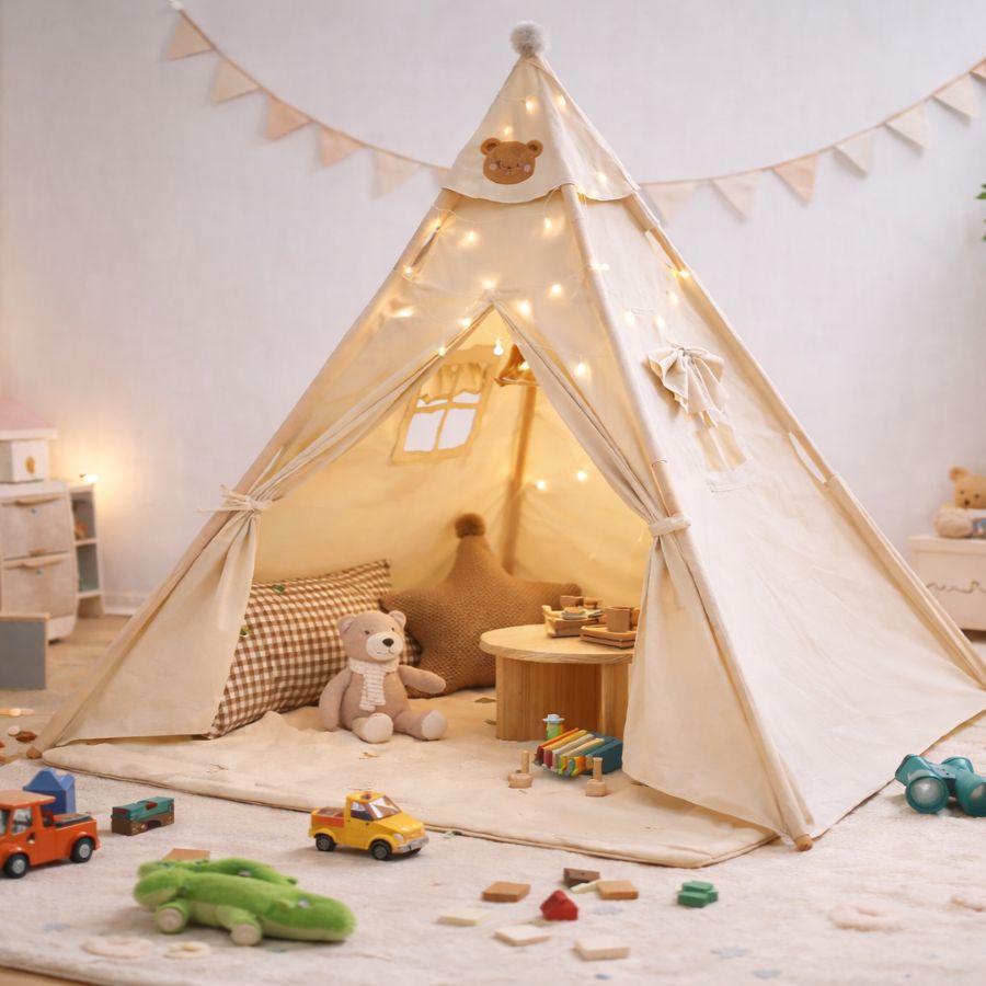 Tipi en contexto sin niños