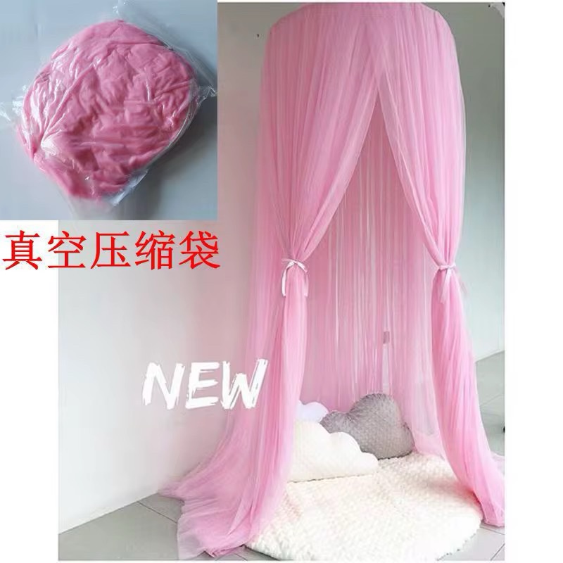 Dosel de tul rosa chicle - Imagen 3
