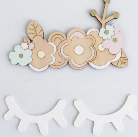 Alternative view of Pestañas decorativas para pared - 4 colores disponibles