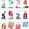 12 tarjetas para fotografía mes a mes