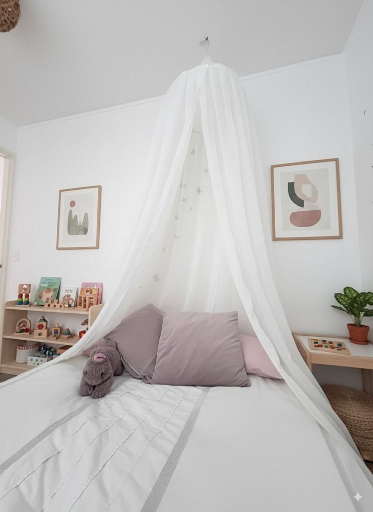 Dosel organza decorativo