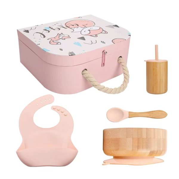 Maleta primeros cubiertos regalo para bebés