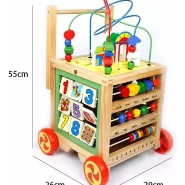 Alternative view of Caminadora de Madera Cubo