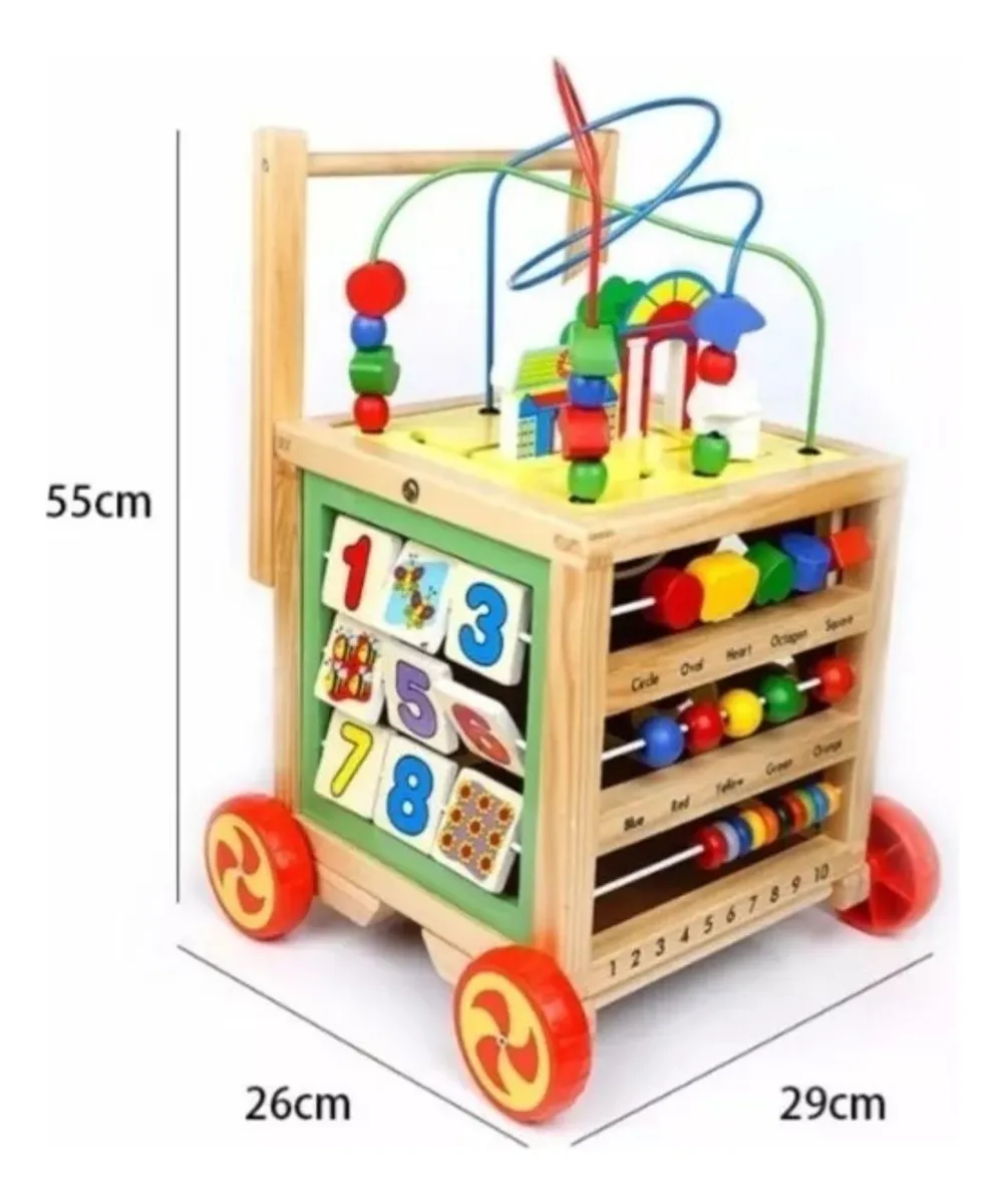 Caminadora de Madera Cubo - Imagen 2