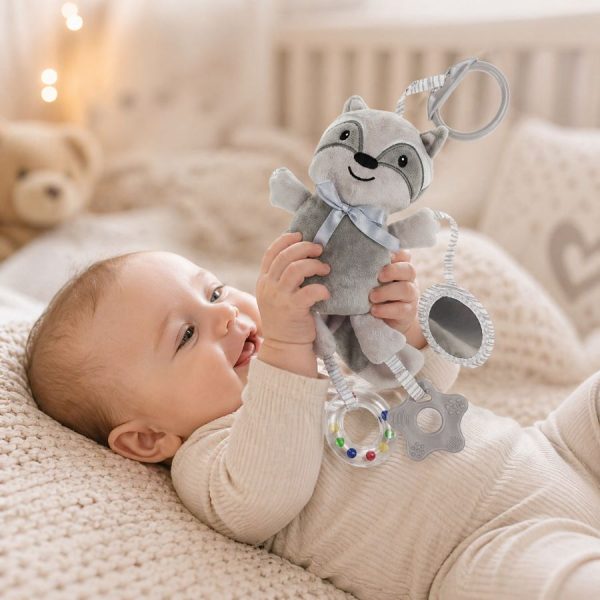 Peluche mapache sensorial