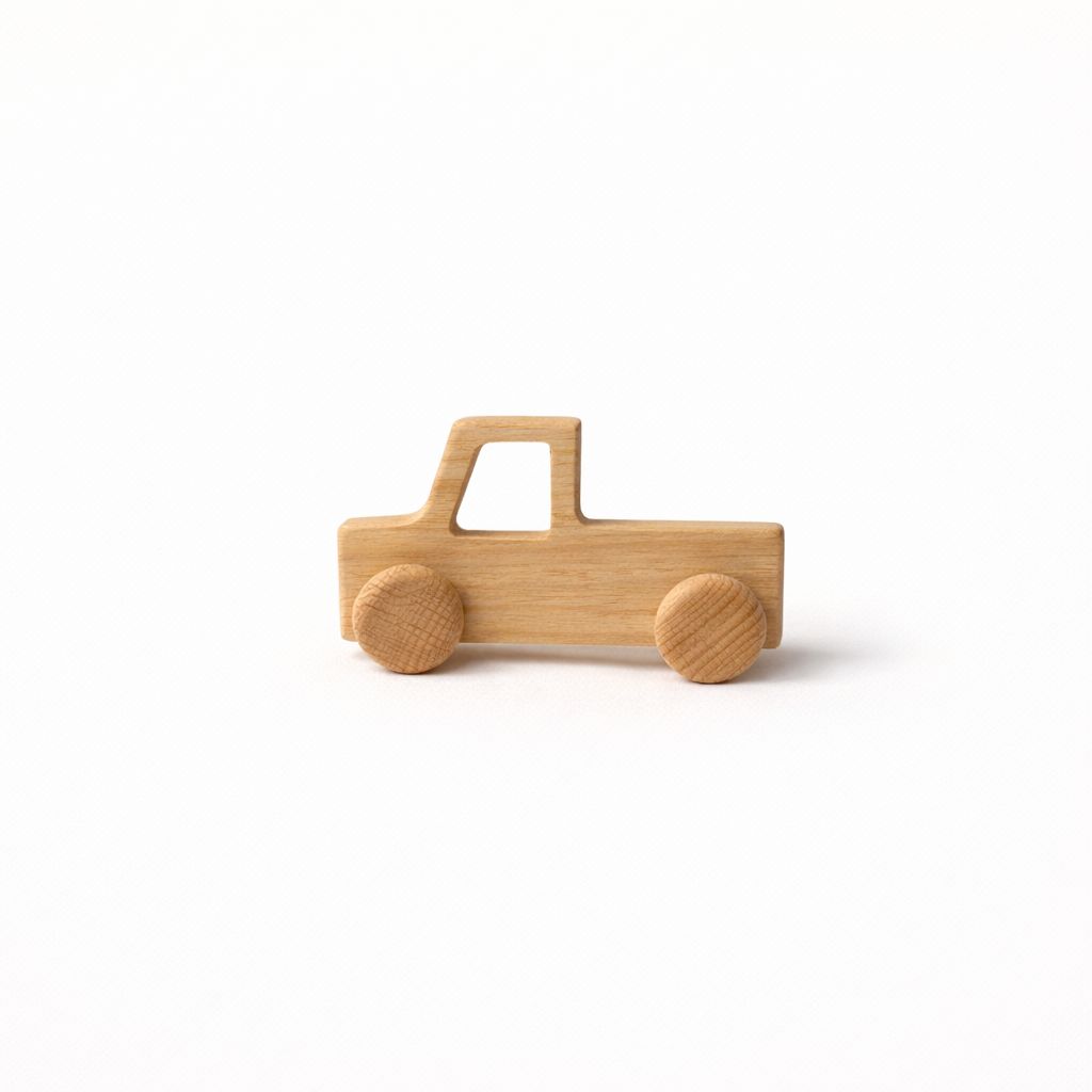 Autitos de madera natural - Imagen 4