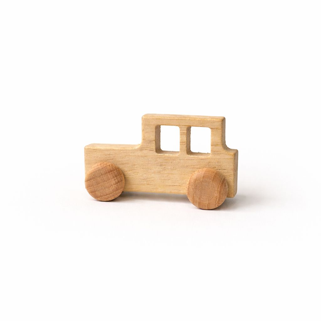 Autitos de madera natural - Imagen 5