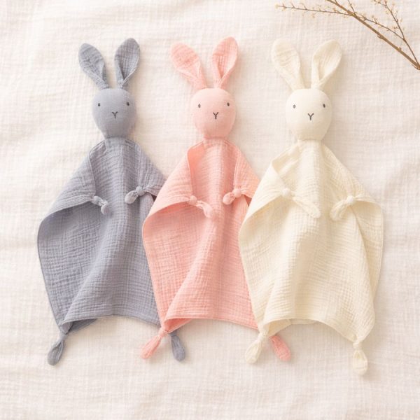 Conejito tuto muselina 3 colores disponibles
