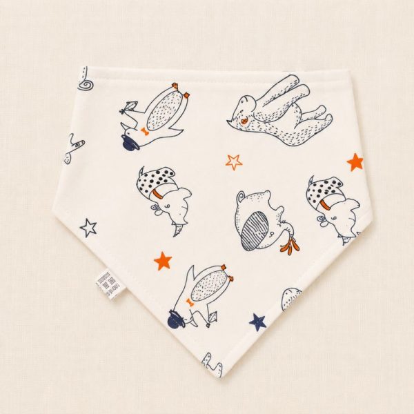 Alternative view of Baberos bandanas de algodón